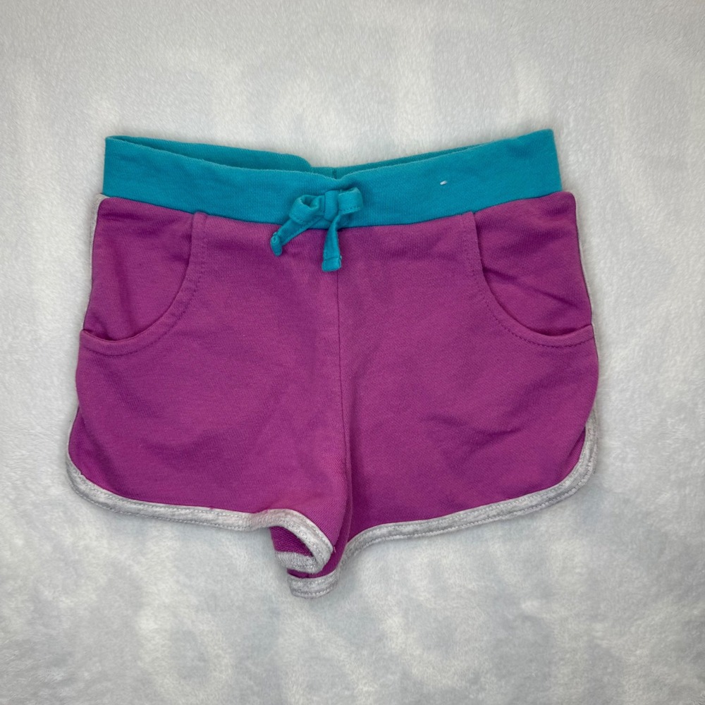 Garanimals Girls‎ Purple Teal Dolphin Shorts Size 5T